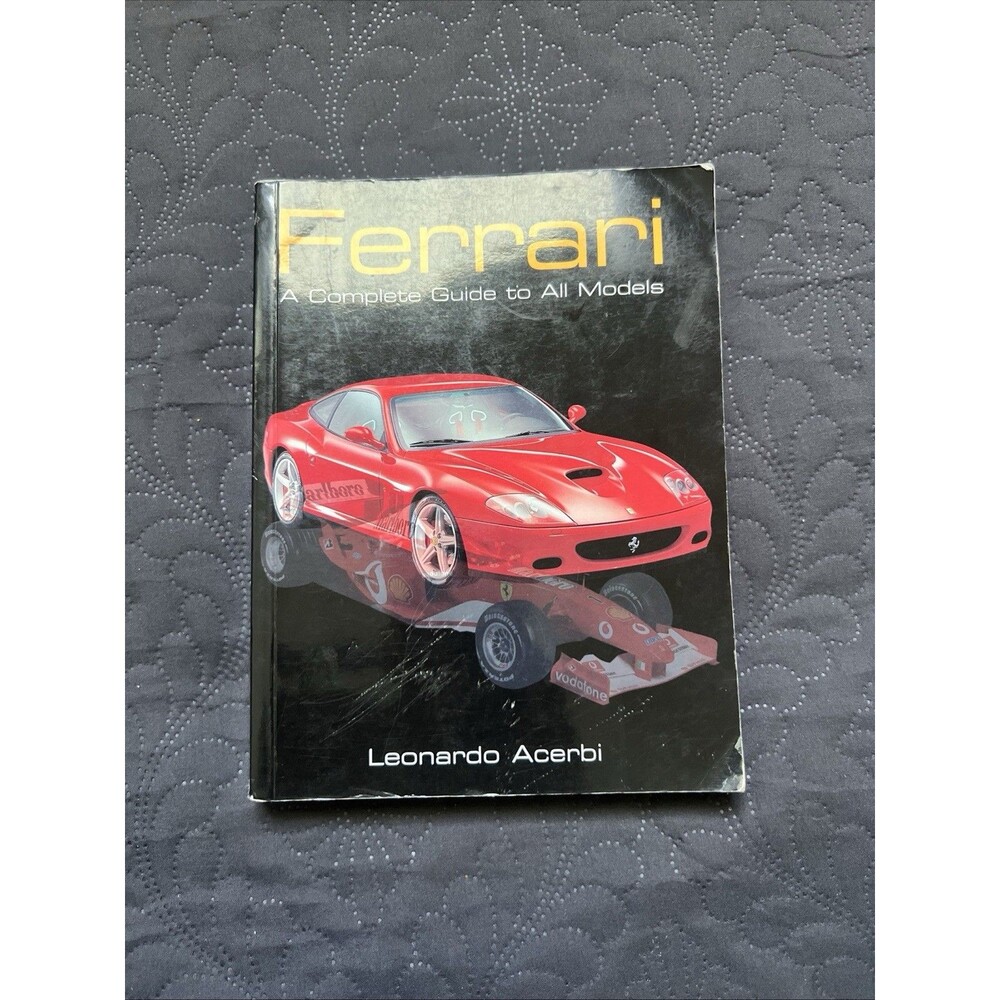 Ferrari Photo Book 19472005 F1 & Sports Cars 404 Pages Collectible Motor Sports
